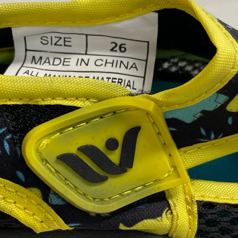 FANTURE DINOSAUR TODDLER WATER SHOES SIZE 26: 9.5
